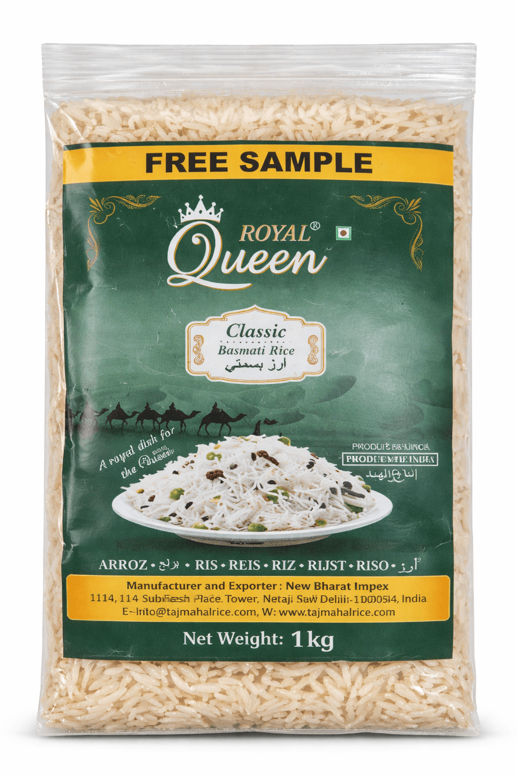 Riz Basmati Classique Royal Queen