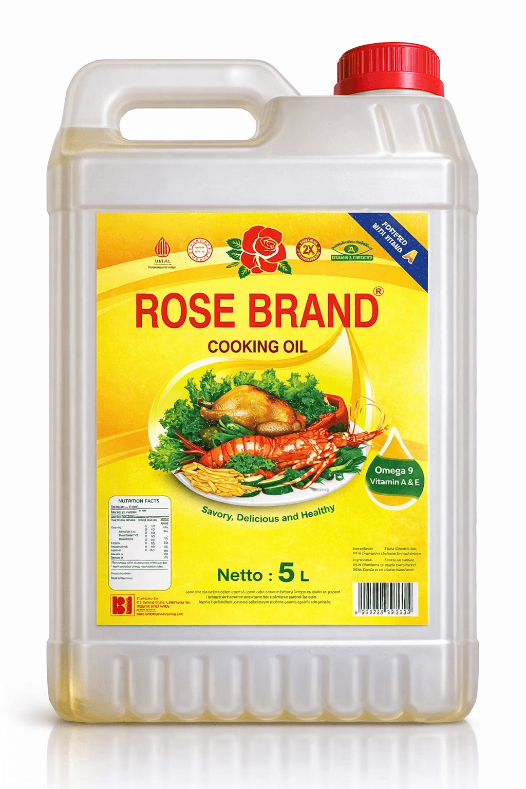 Huile de Cuisine Rose Brand