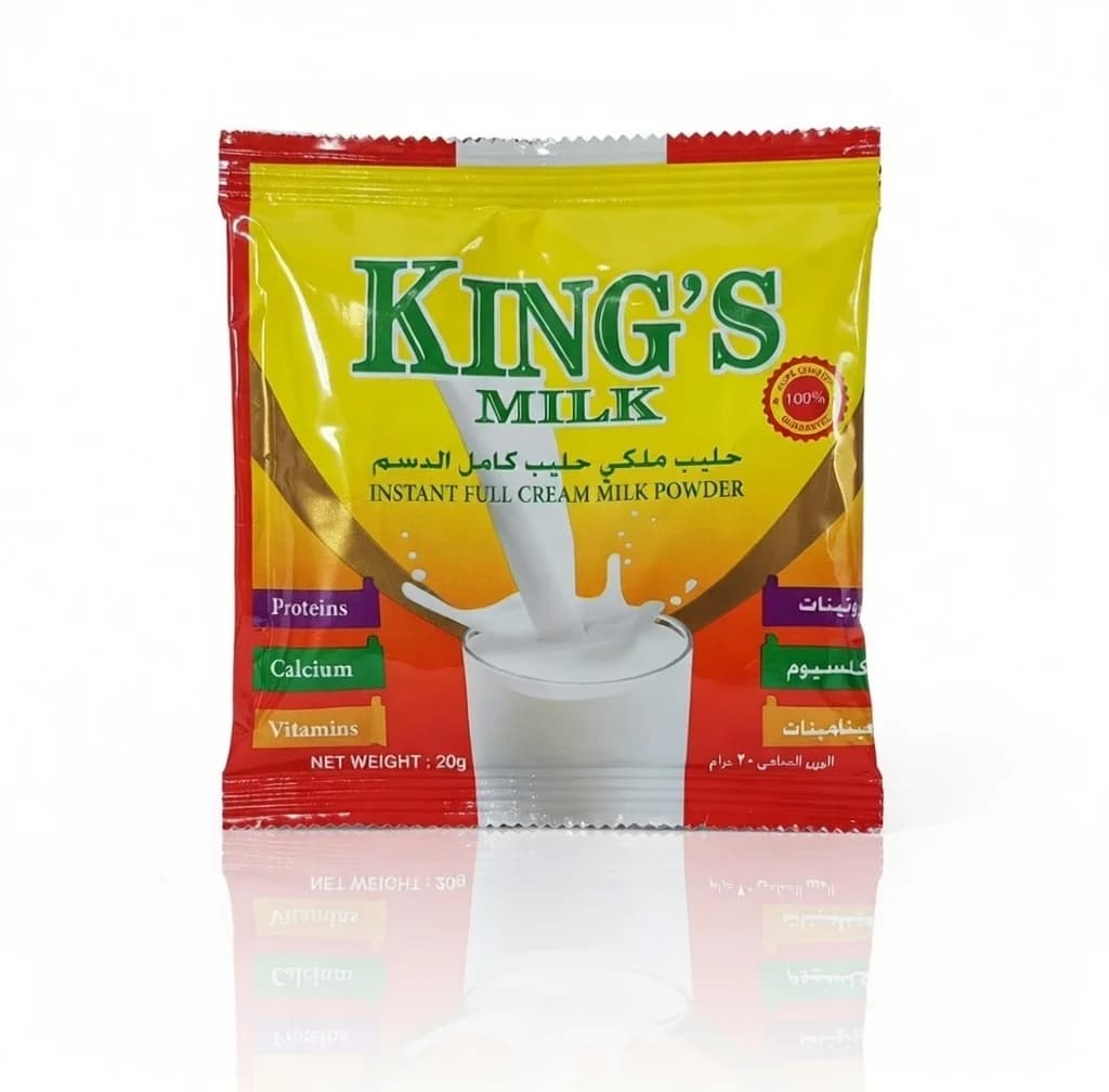 100/20g.Lait en Poudre King's