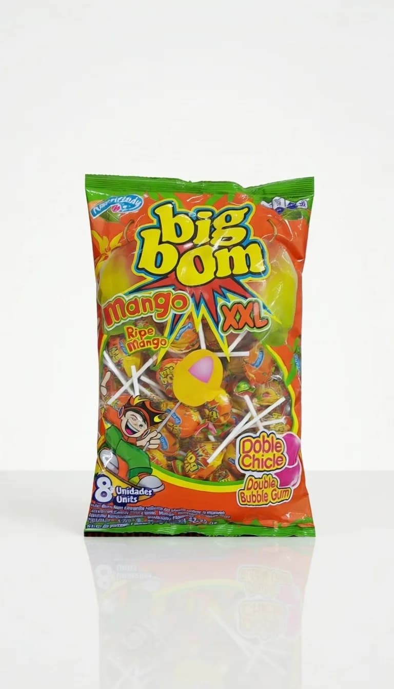 Sucettes Big Bom Mango XXL