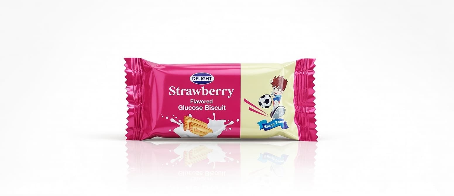 Biscuits Glucose Delight Fraise