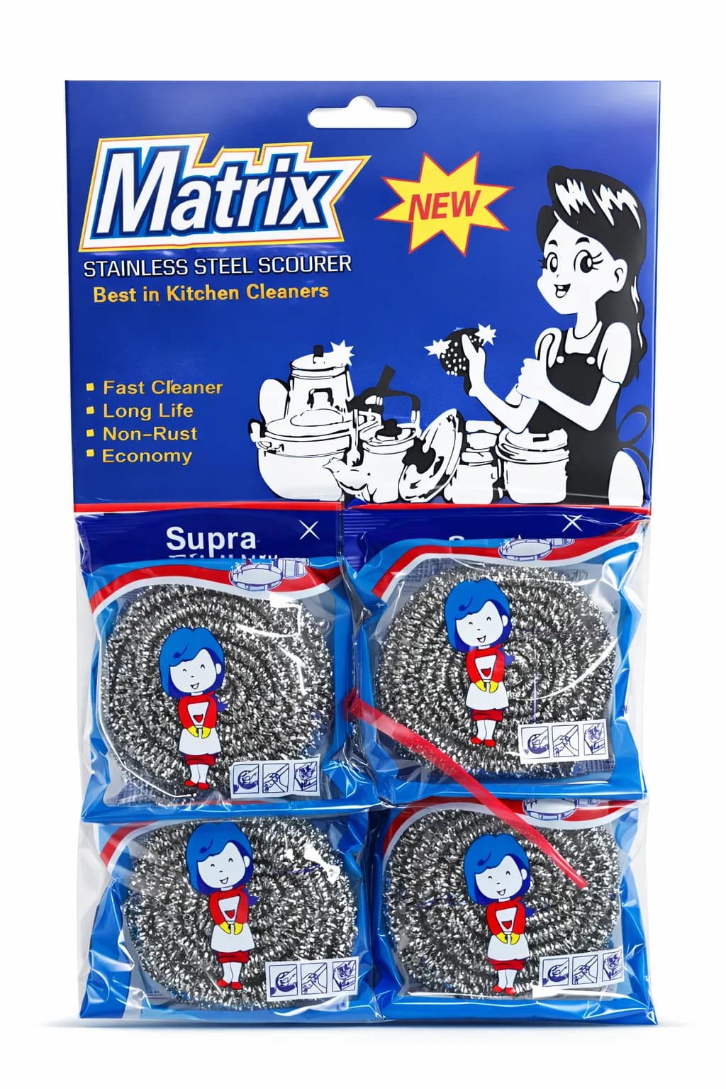 Éponge Inox Matrix Supra