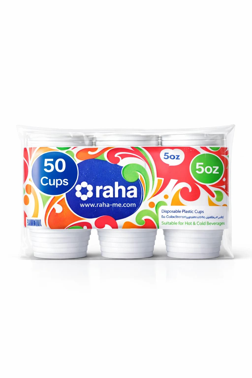 1000pcs Gobelets Jetables Raha 5oz