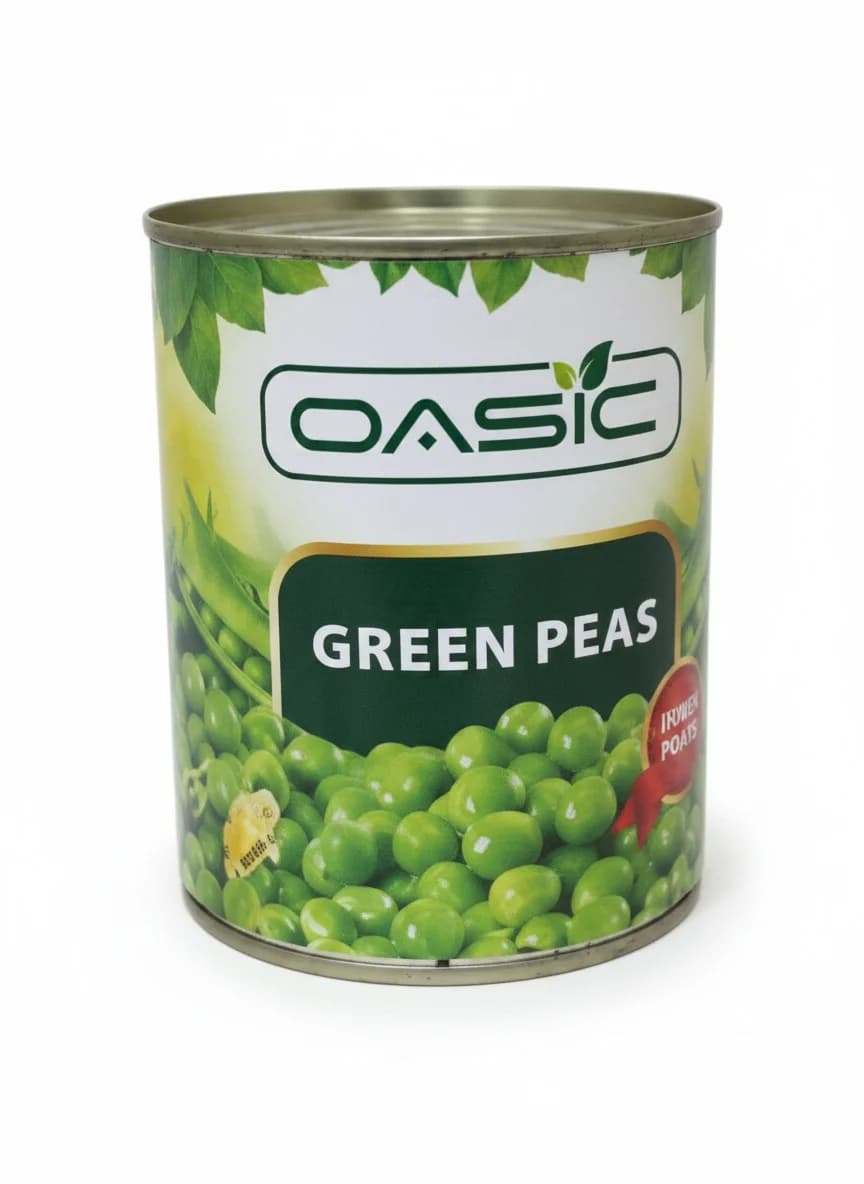 Petits pois en conserve Oasic — Conserves
