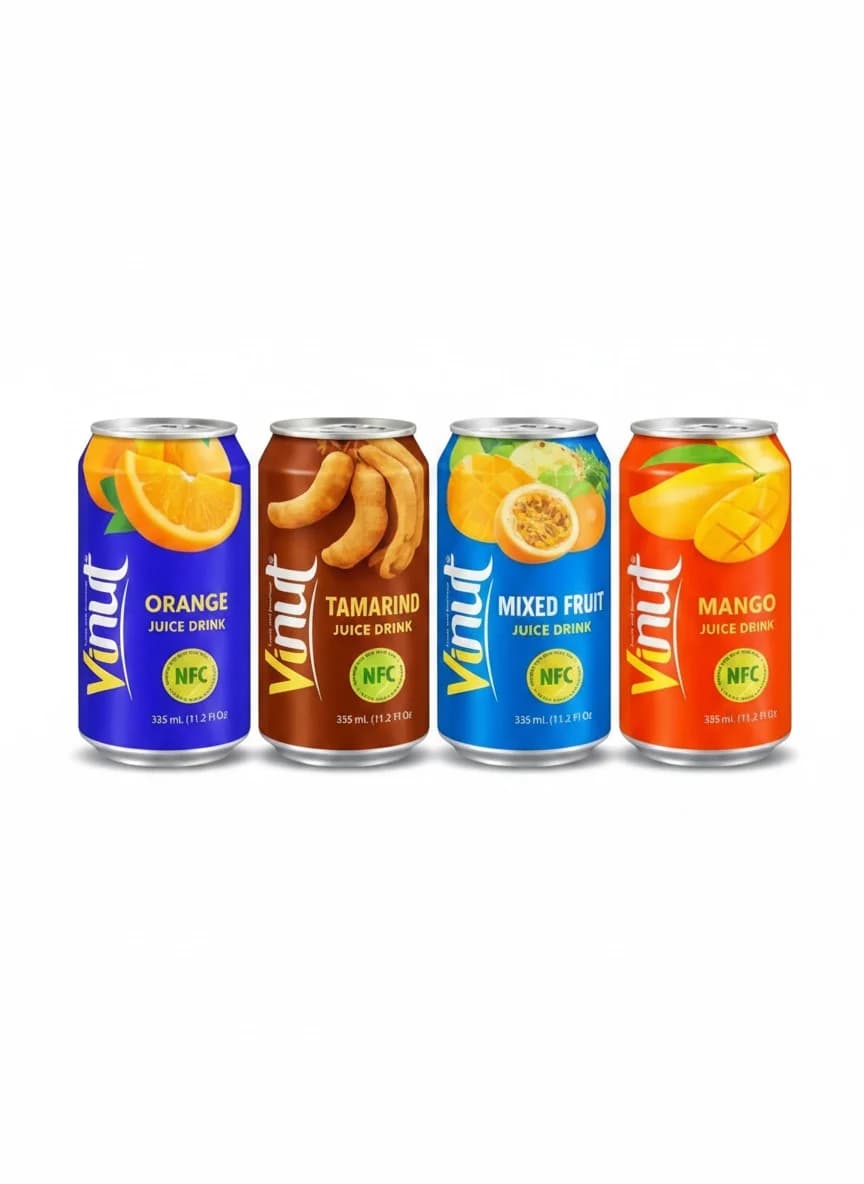 Jus de fruits Vinut en canette