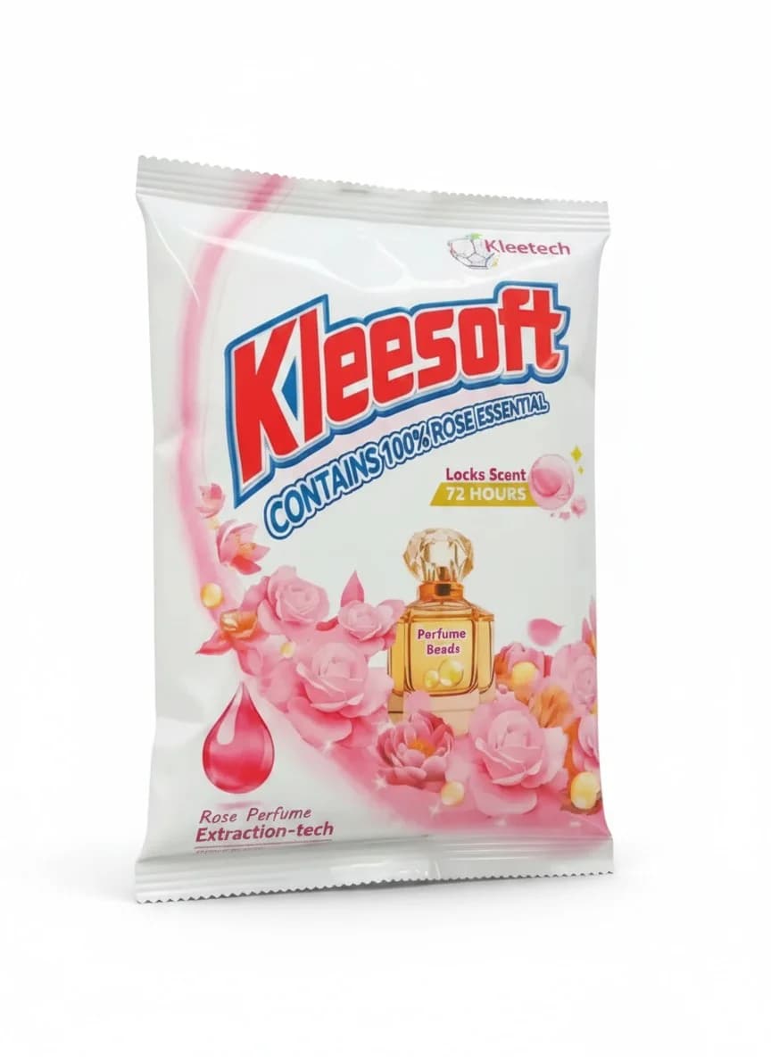 Lessive en poudre Kleesoft Rose