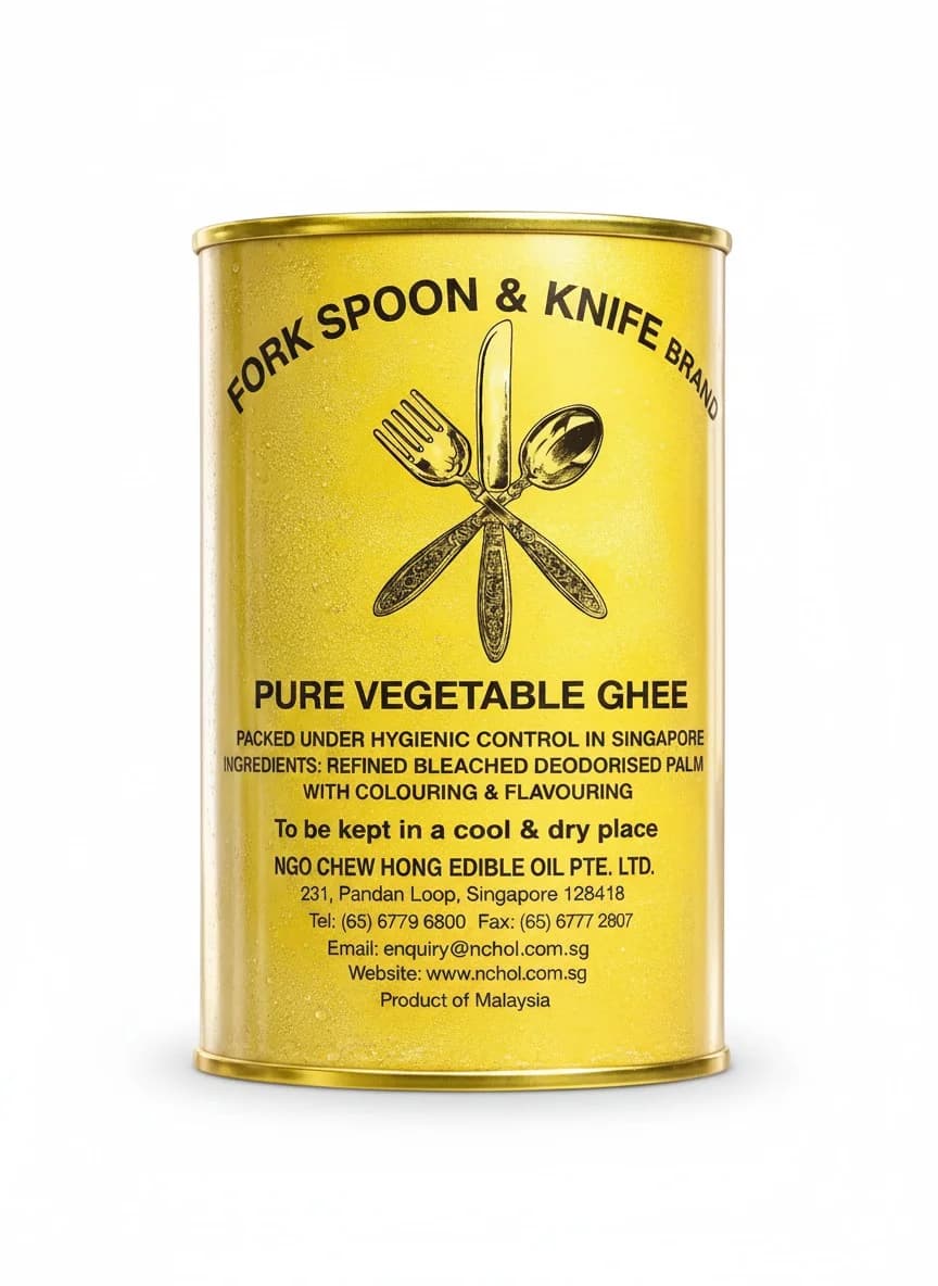 Fork Spoon & Knife ghee végétal