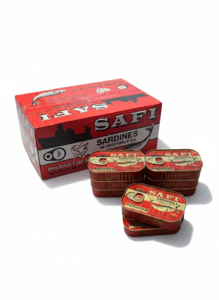 Sardines en boîte de conserve
